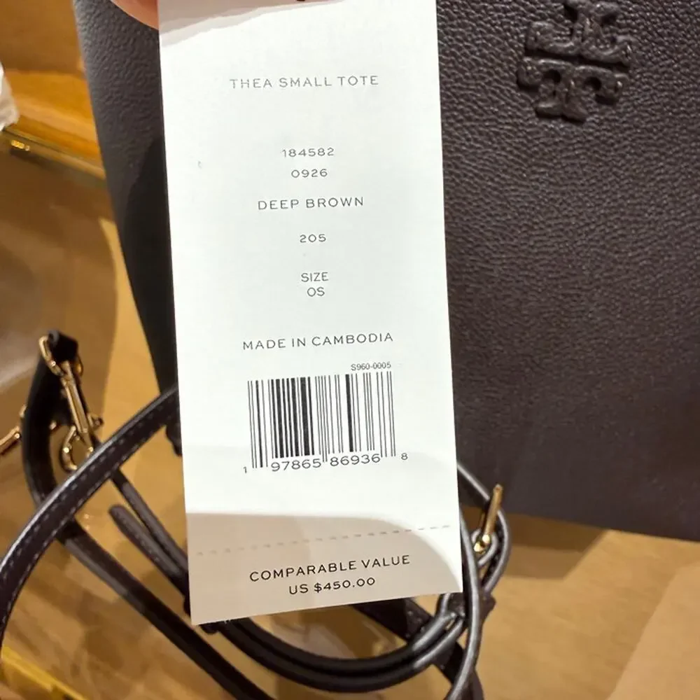 NEW‼️Tory Burch Thea Small Tote 184582 $450